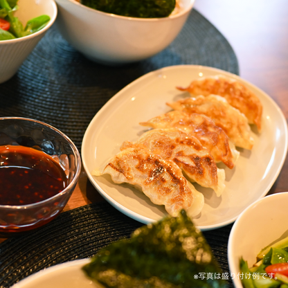 【よだれ鶏のタレ付】鶏白湯スープを閉じ込めた鶏白湯肉餃子  400g(10個)